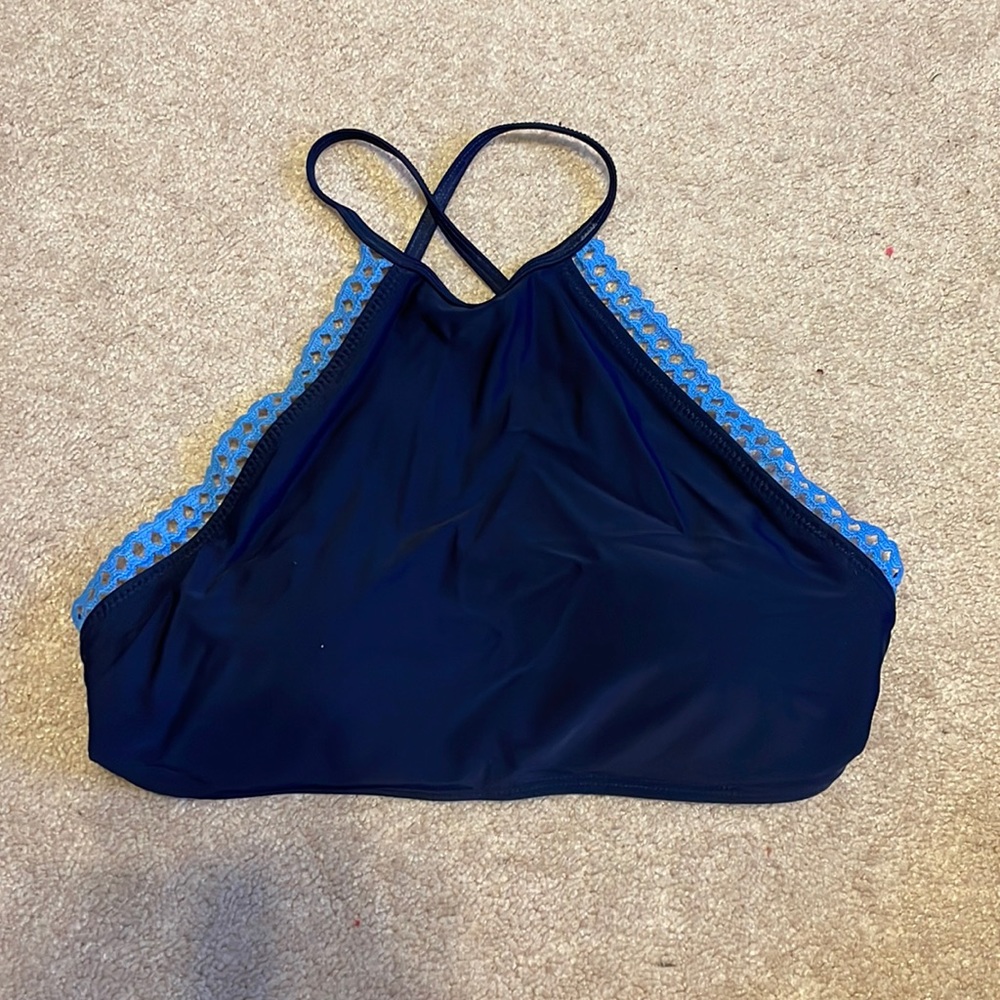 High neck bikini top